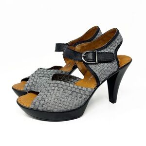Bernie Mev Broadway Pumps in Metallic Silver
